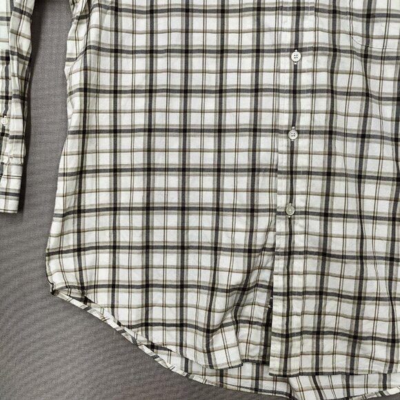 Turnbury Mens Large 33 100% Cotton Button Up Classic Core Norm Core Business - Picture 11 of 13